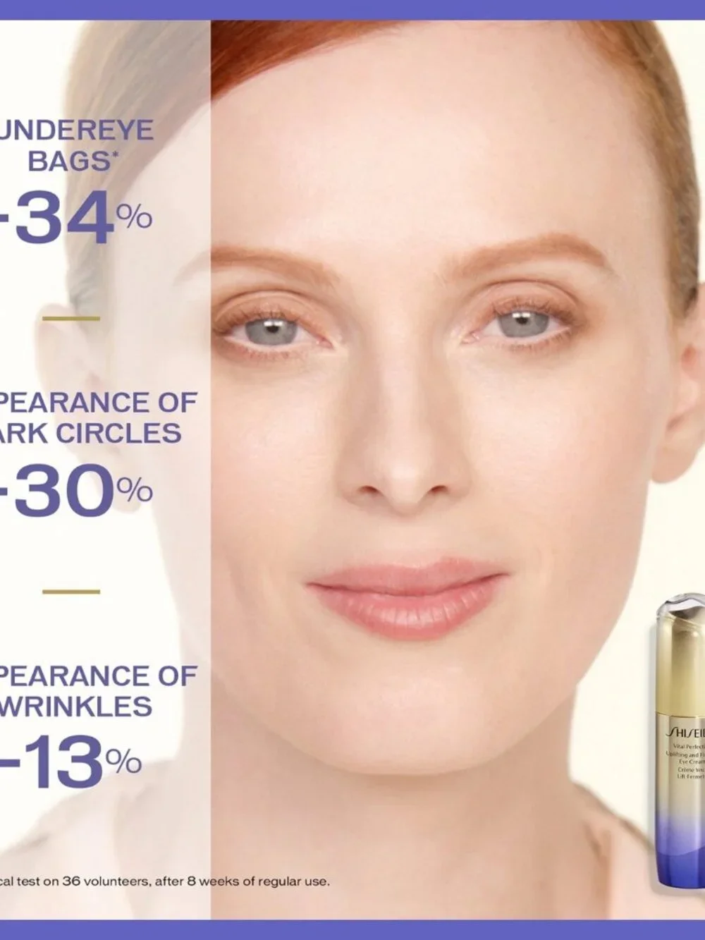 Shiseido Vital Perfection Uplifting Firming Eye Cream 15ml New